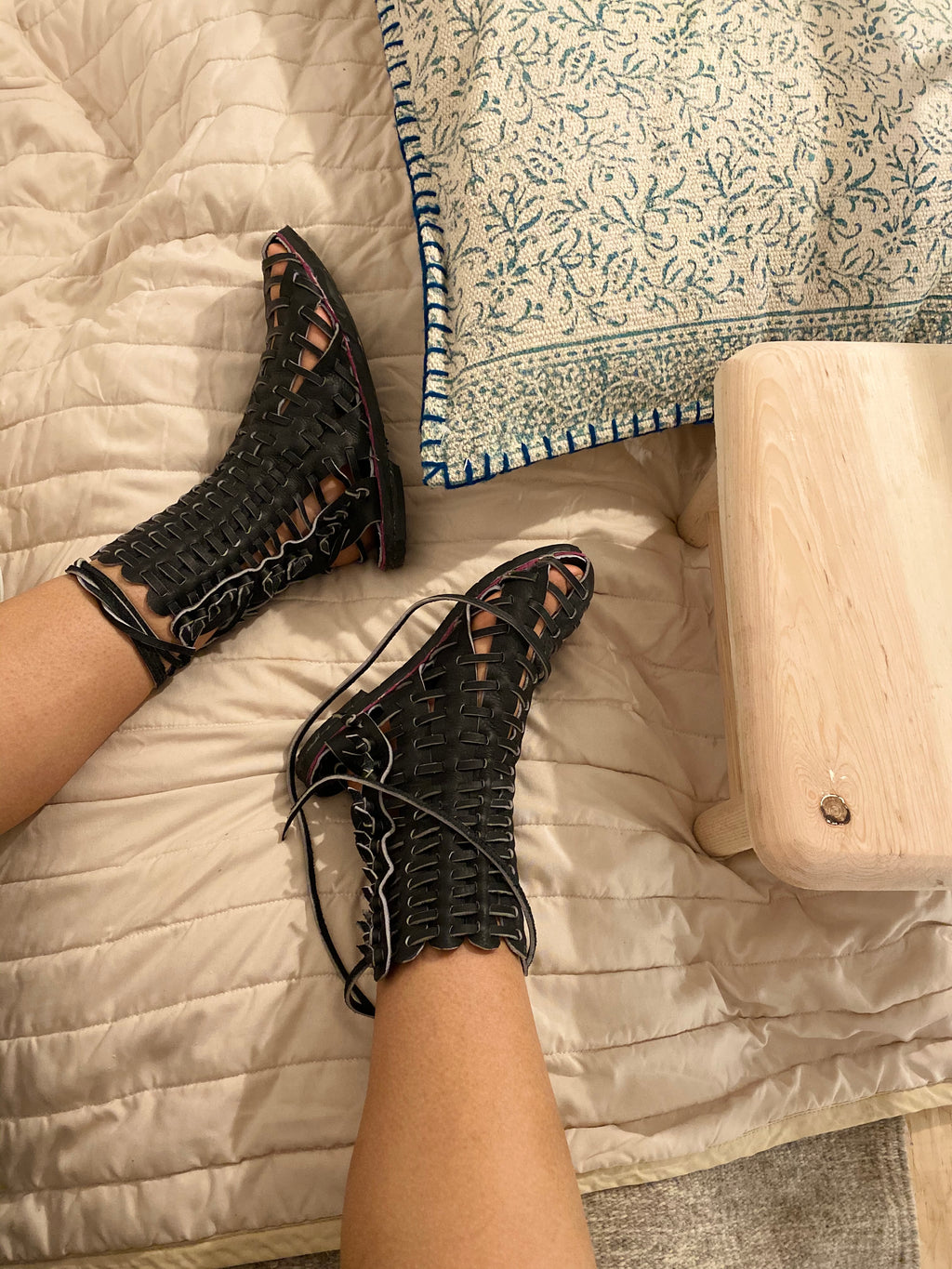 Woven Medium Boot