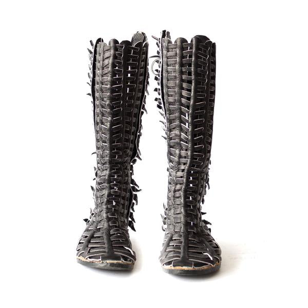 Woven boot