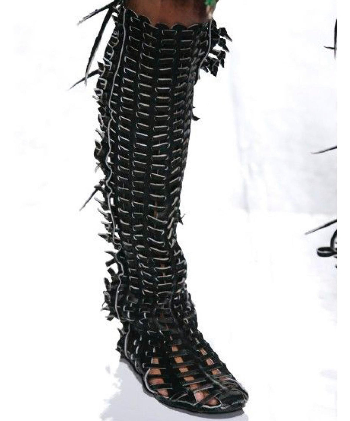 Woven boot