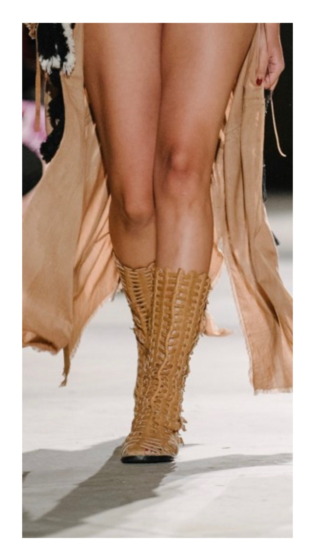 Woven boot